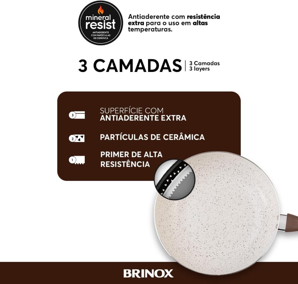 Brinox Ceramic Life Smart Plus Vanilla 8 Peças: Análise Completa e Otimizada para Decisão de Compra 4 Vanilla Pacote de 8 9