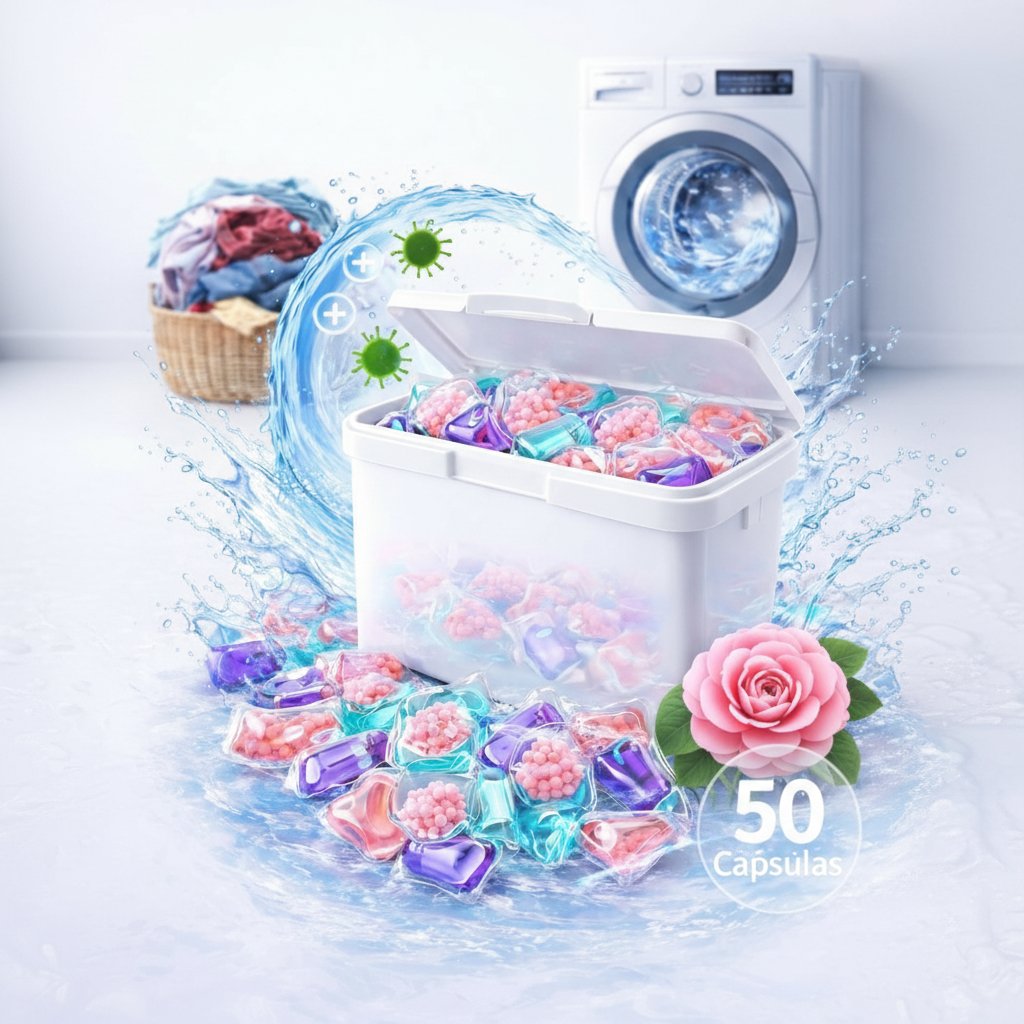 D NQ NP 2X 661376 MLA104091816518 012026 F sabao em capsulas lava roupas 5em1 pods limpeza tira manchas