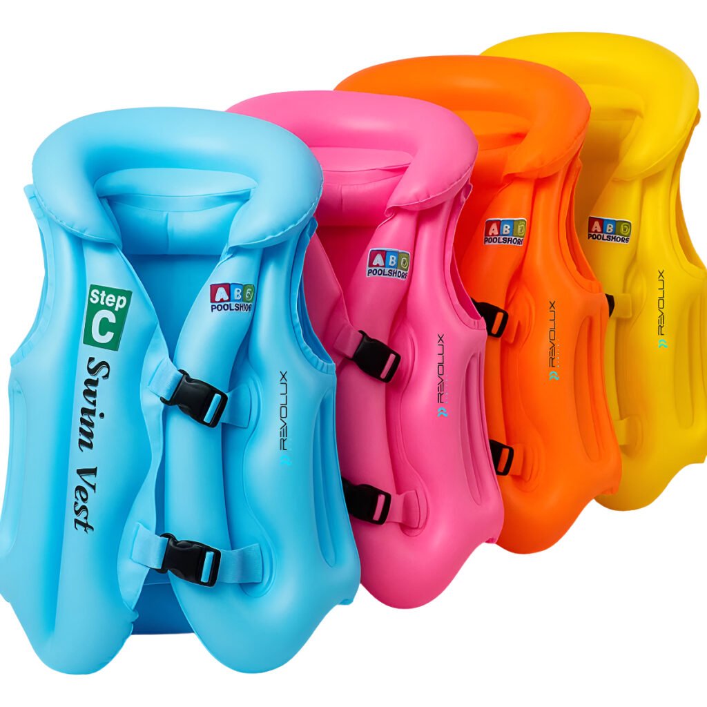 D NQ NP 2X 668243 MLB92904233529 092025 F boia infantil colete salva vidas inflavel piscina praia