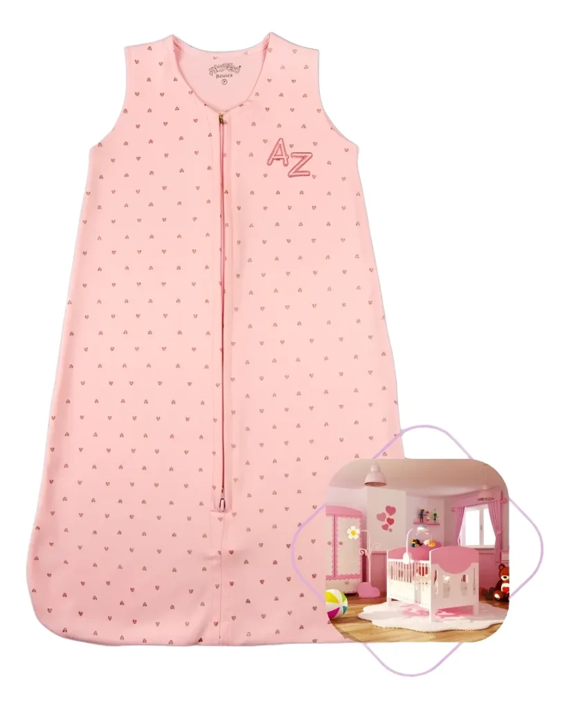 Noites Tranquilas e Seguras: O Guia Definitivo dos Melhores Sacos de Dormir para Bebês 1 D NQ NP 2X 936381 MLB81917108291 012025 F saco de domir bebe pijama cobertor de vestir menina rosa