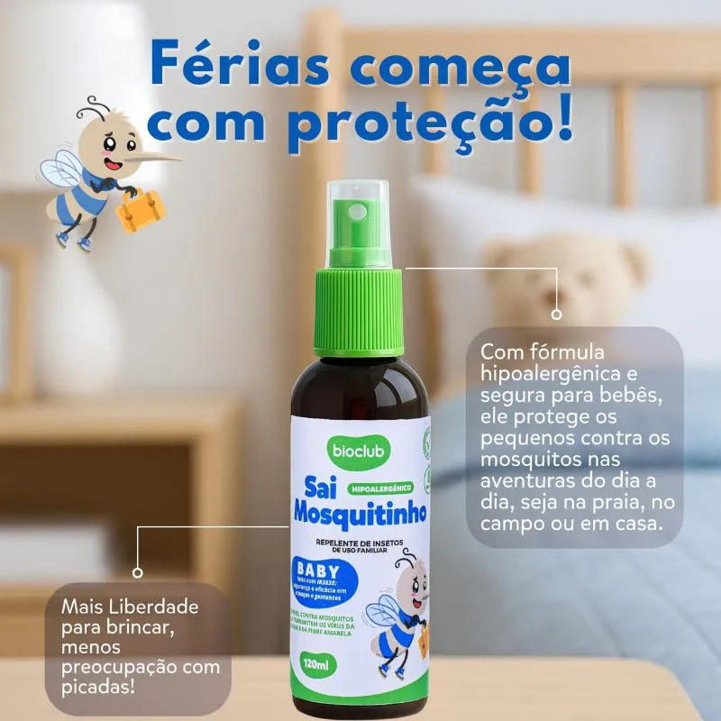 Repelente Bioclub IR3535: A Armadura Invisível e Vegana que Protege seu Filho por 8 Horas 6 D Q NP 770196 MLA95498901658 102025 F