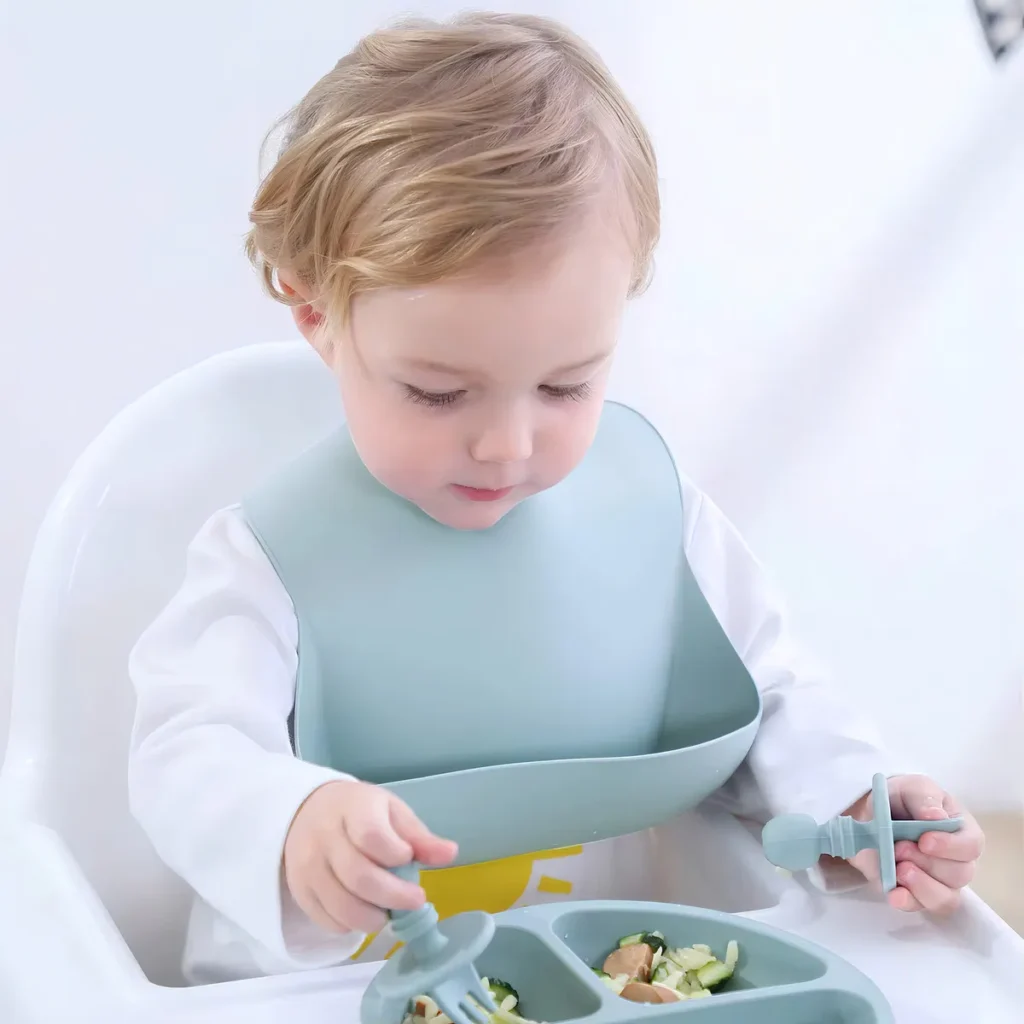 Introdução Alimentar Sem Caos: A Verdade Sobre o Kit Copo Talher Silicone Ventosa Azul 4 D NQ NP 2X 668264 MLA91520120542 092025 F