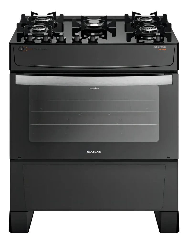 Review Completo Fogão Atlas Atenas Glass 5 Bocas: Vale a Pena em 2026? 4 D NQ NP 2X 978461 MLA99594892412 122025 F
