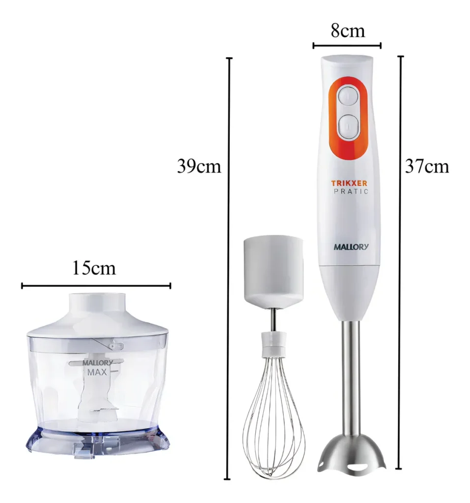 Análise Completa: Mixer Processador Mallory Trikxer Pratic 3 Em 1 500w Branco – O Rei do Custo-Benefício? 2 D Q NP 958640 MLA91972197047 092025 F