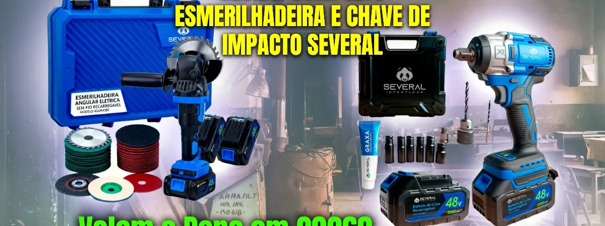 Review Completo Esmerilhadeira e Chave de Impacto Several Valem a Pena em 2026