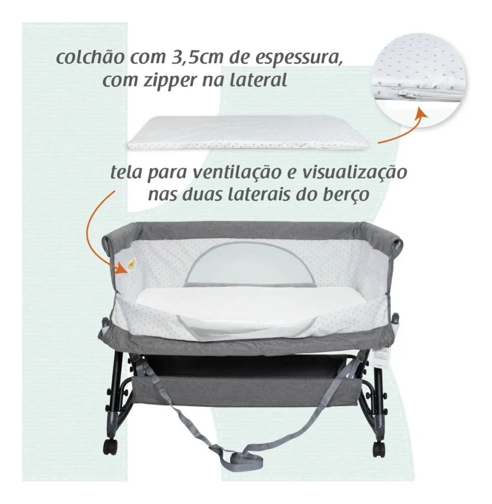 Review Completo Berço Portátil Moisés Co-Bed: Vale a Pena em 2026? 3 D NQ NP 2X 793976 MLA90167364336 082025 F